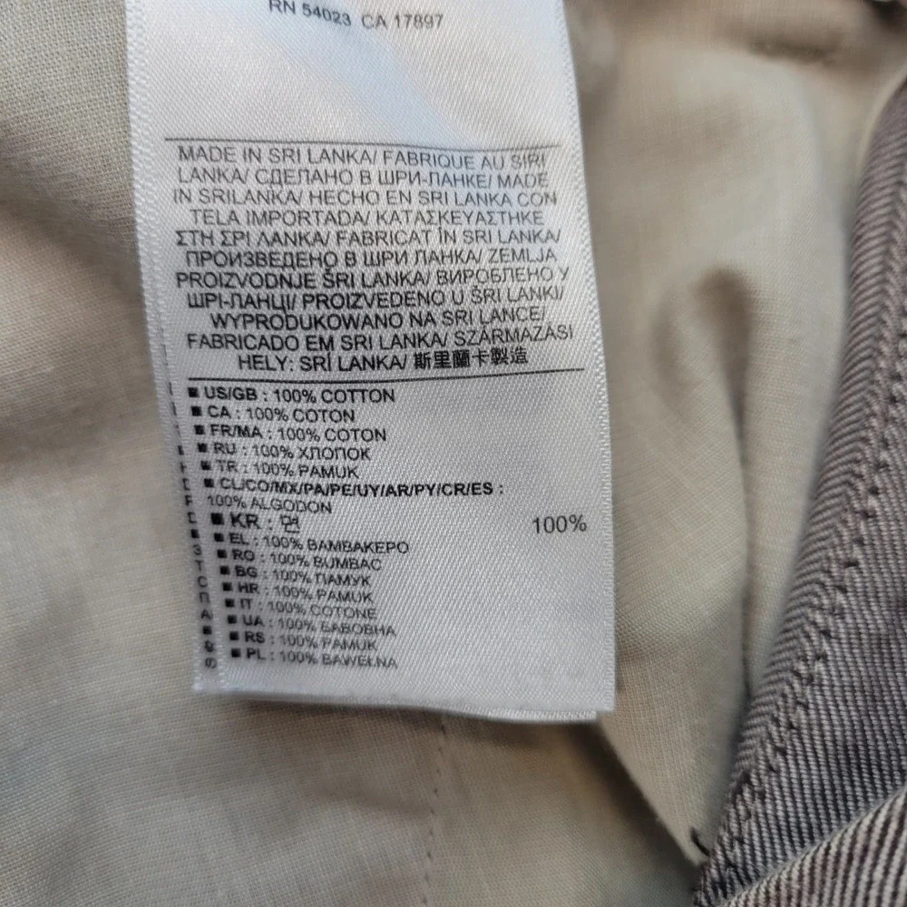 Banana Republic Kentfield Pant Mens 32x32 Tan Khaki Cotton Twill Chino Straight